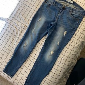 Torrid Skinny Jeans altered